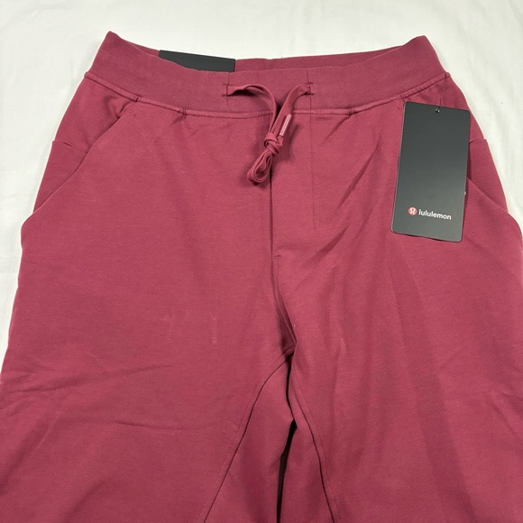 Lululemon City Sweat Jogger MLWI Mulled Wine Red Men’s Size Extra Small XS - Picture 2 of 6